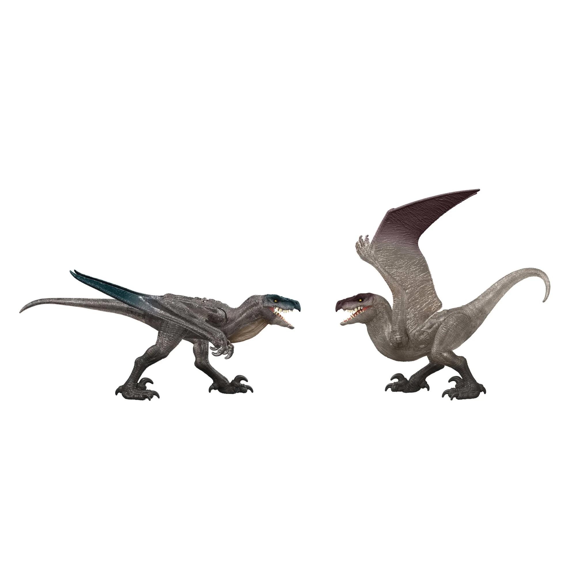 Jurassic World Rebirth Mutadon Destruction Pack, 2 Dinosaur Toys, Damage & Wing Flap Features