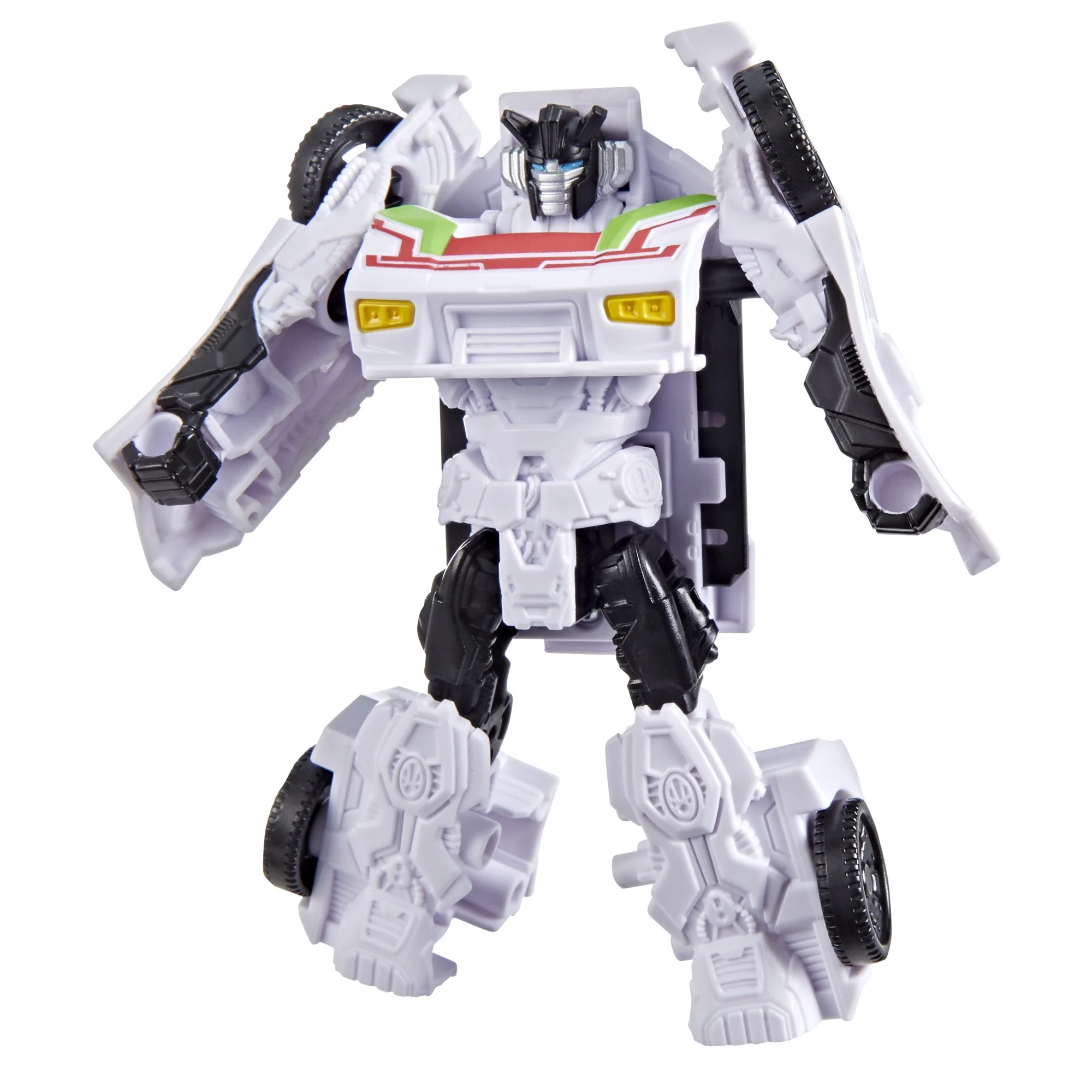 Transformers Toys CYBERWORLD Cyber Changers Wheeljack Action Figure, 6+