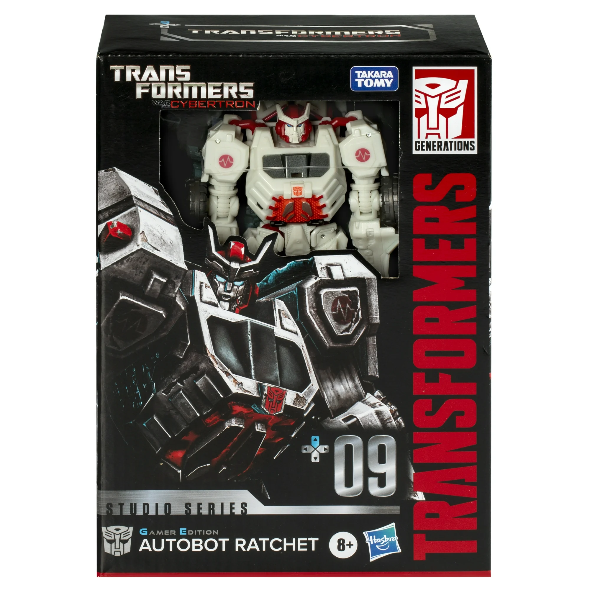 Transformers Studio Series Voyager Transformers: War for Cybertron 09 Ratchet 6.5” Action Figure