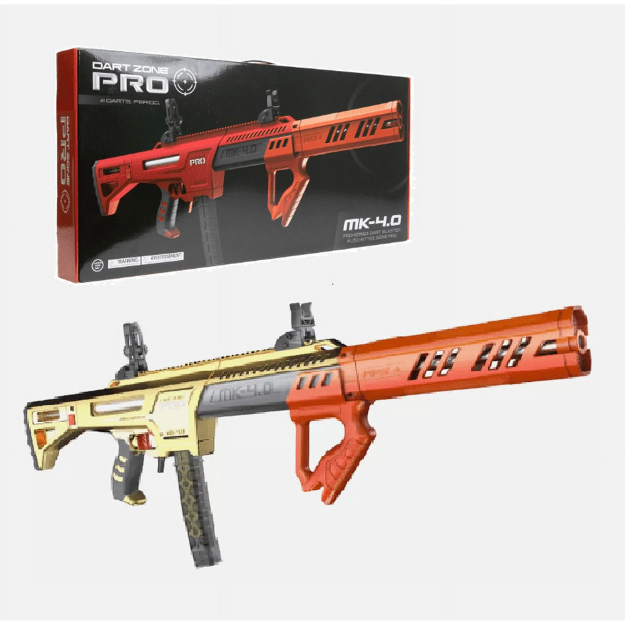 Dart Zone Pro MK-4 Spring-Powered Dart Blaster - Up to 200 FPS - LIMITED EDITION GOLD