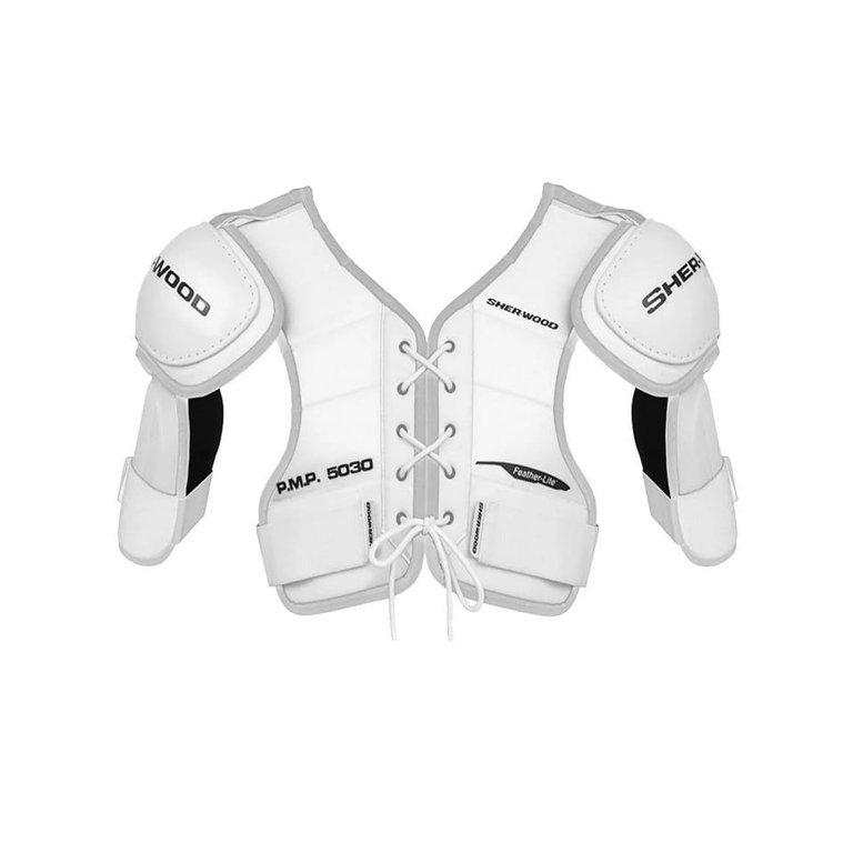 SHERWOOD 5030 HOF Senior Hockey Shoulder Pads Large [Sporting Goods]