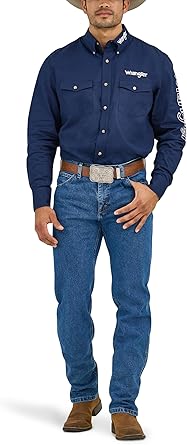 Wrangler Men's 47Mwz Premium Performance Cowboy Cut Regular Fit Prewashed Jeans - 47Mwzpw