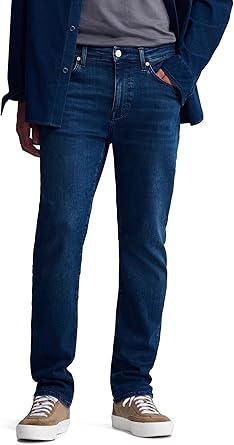 Bridge Men's Regular Rise Straight Leg Jeans