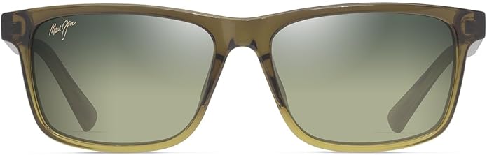 Maui Jim mens Okina Rectangular Sunglasses