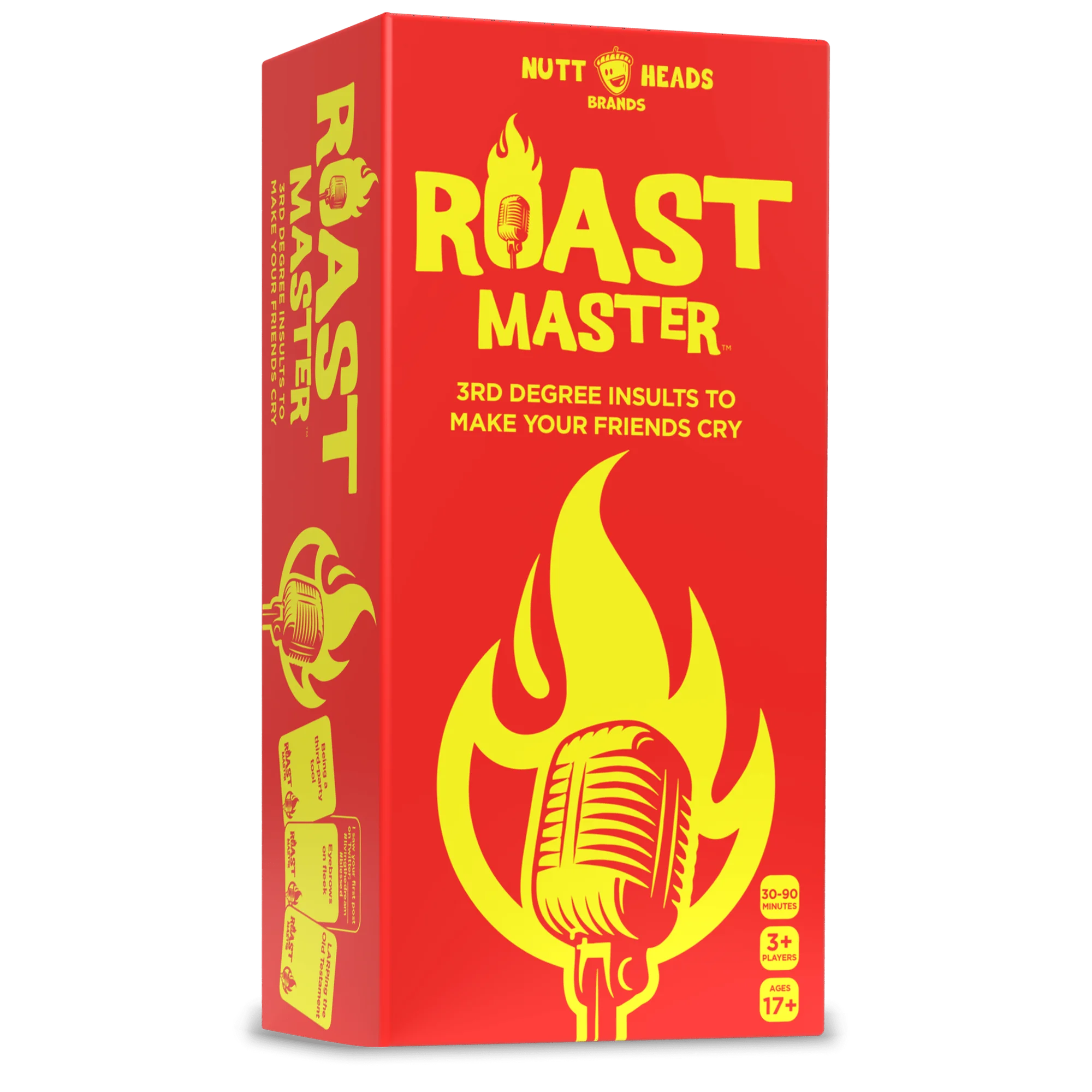 Nutt Heads Roast Master Card Game, Hilarious Insult Party Game, Ages 17+