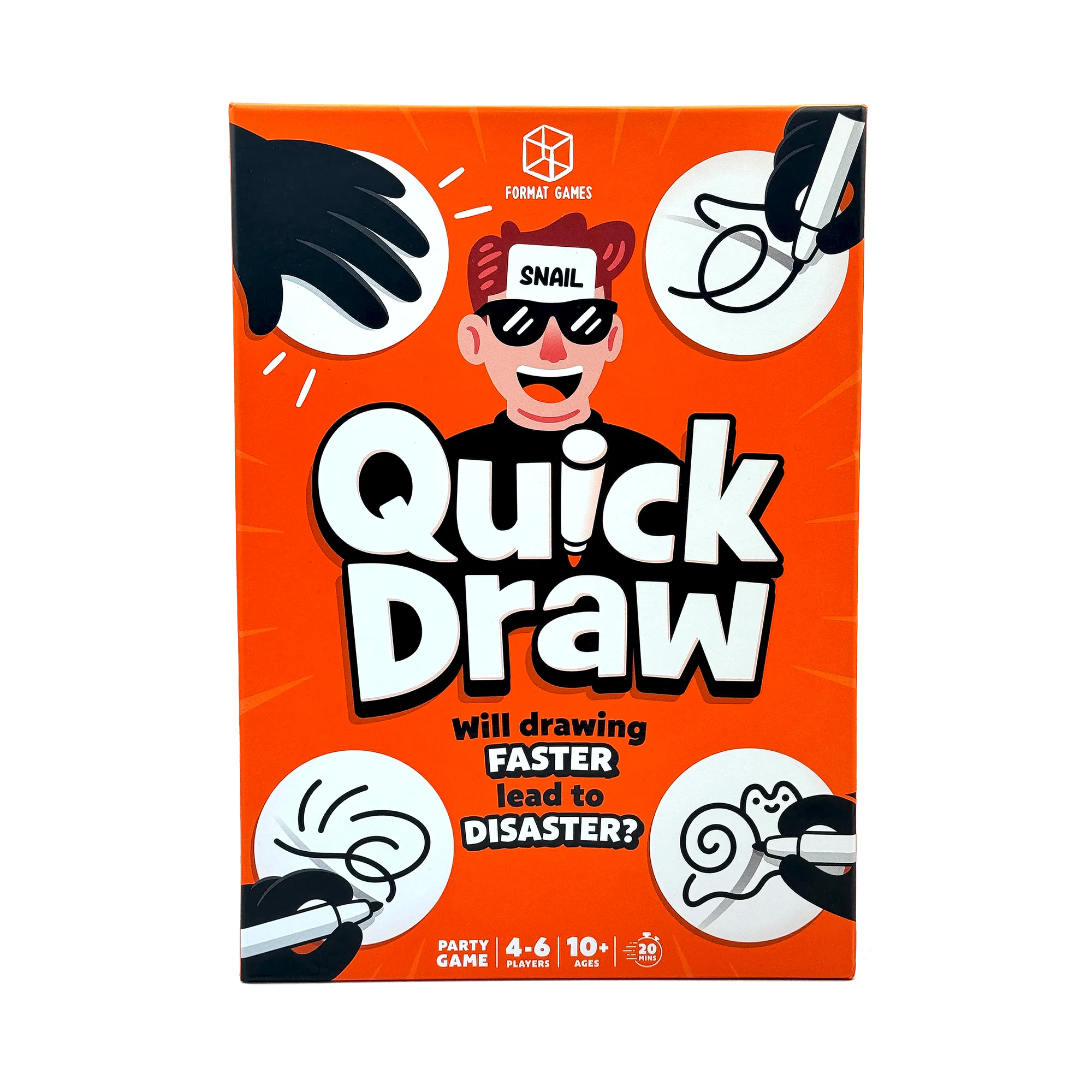 Quick Draw Family Party Game for Ages 8 and up, from Asmodee