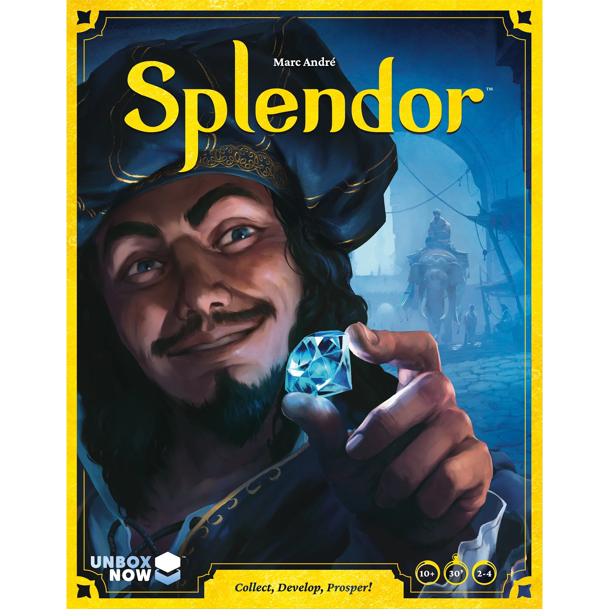 Splendor Strategy Board Game for Ages 10 and up, from Asmodee