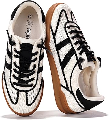 Project Cloud Genuine Leather Casual Sneakers for Women - Memory Foam Insoles Lace-Up Womens Shoes & Lightweight Women's Fashion Sneakers - Non-Slip Shoes for Women Footwear (Verdy)