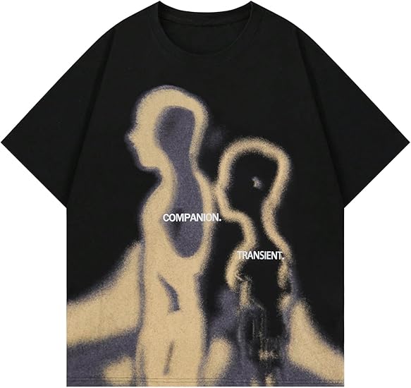 SOLY HUX Men's Oversized Graphic Tees Crew Neck Short Sleeve Vintage Streetwear T Shirt Tops