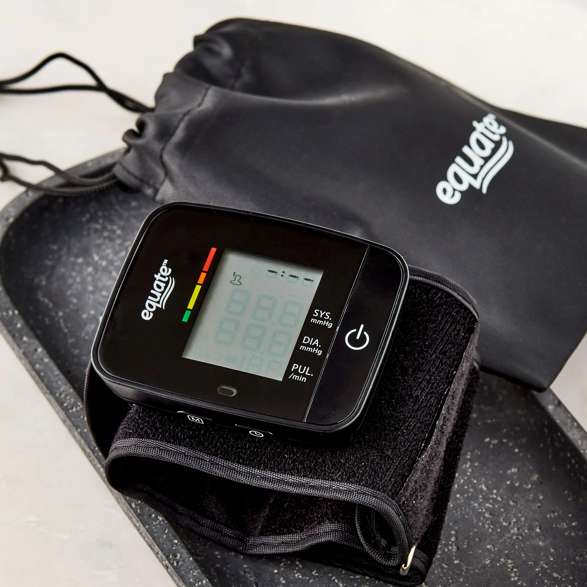 Equate Wrist Blood Pressure Monitor – Irregular Heartbeat Detection
