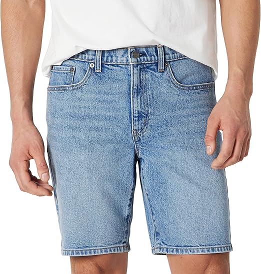 Men's Heavyweight Stretch Straight-Fit Jean Shorts
