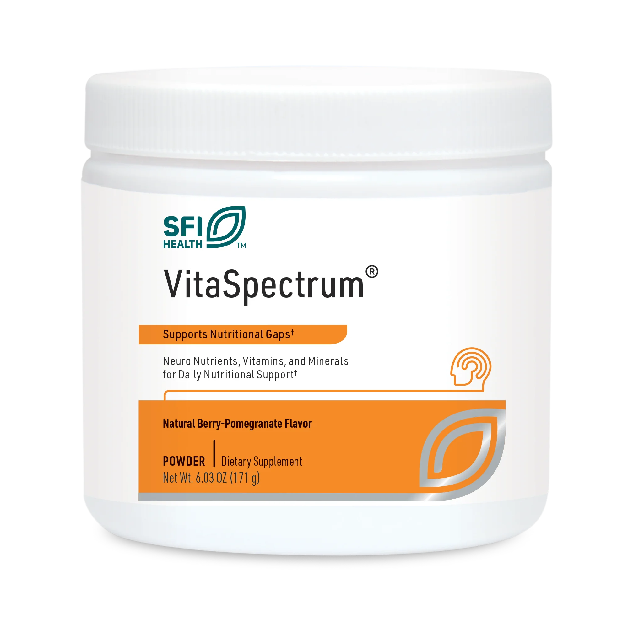 Klaire Labs VitaSpectrum Powder - Children's Multivitamin/Mineral with 23 Essential Nutrients in Berry-Pomegranate for Kids, No Copper, Iron, Gluten or Casein (30 Servings, 165 Grams)