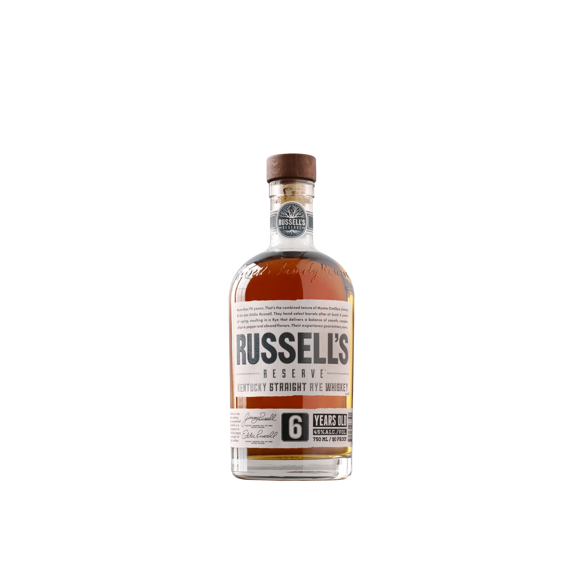 Russell's Reserve Rye 750ml, Whiskey