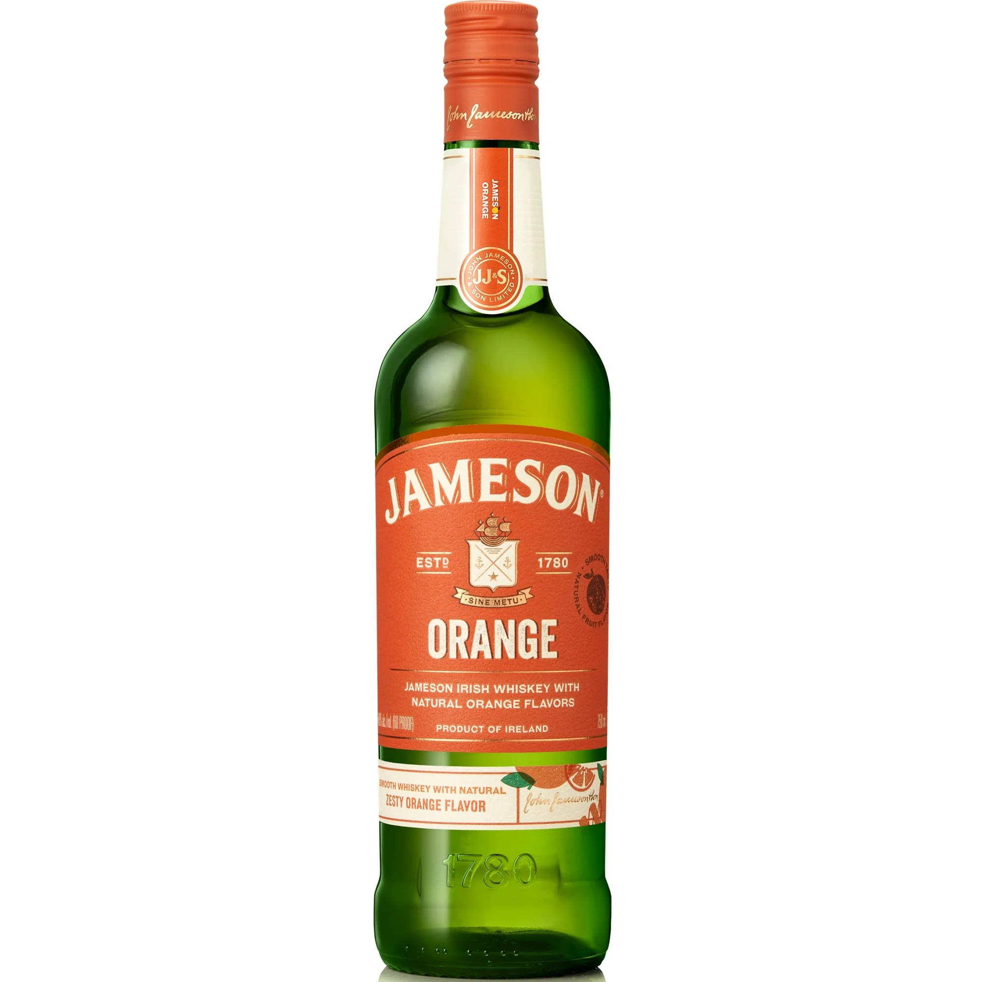 Jameson Orange Irish Whiskey, 750 ml Bottle, 30% ABV