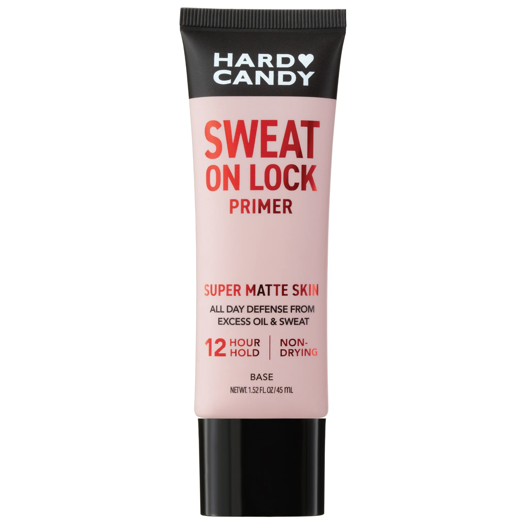 Hard Candy Sweat On Lock Transfer Resistant Face Primer, 12-Hour Hold, 1.52 fluid ounces