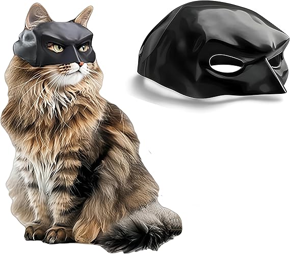 Cat Mask, Cats Cosplay Hat, Cat Mask for Halloween Cosplay, Funny Kitty Costumes Accessories