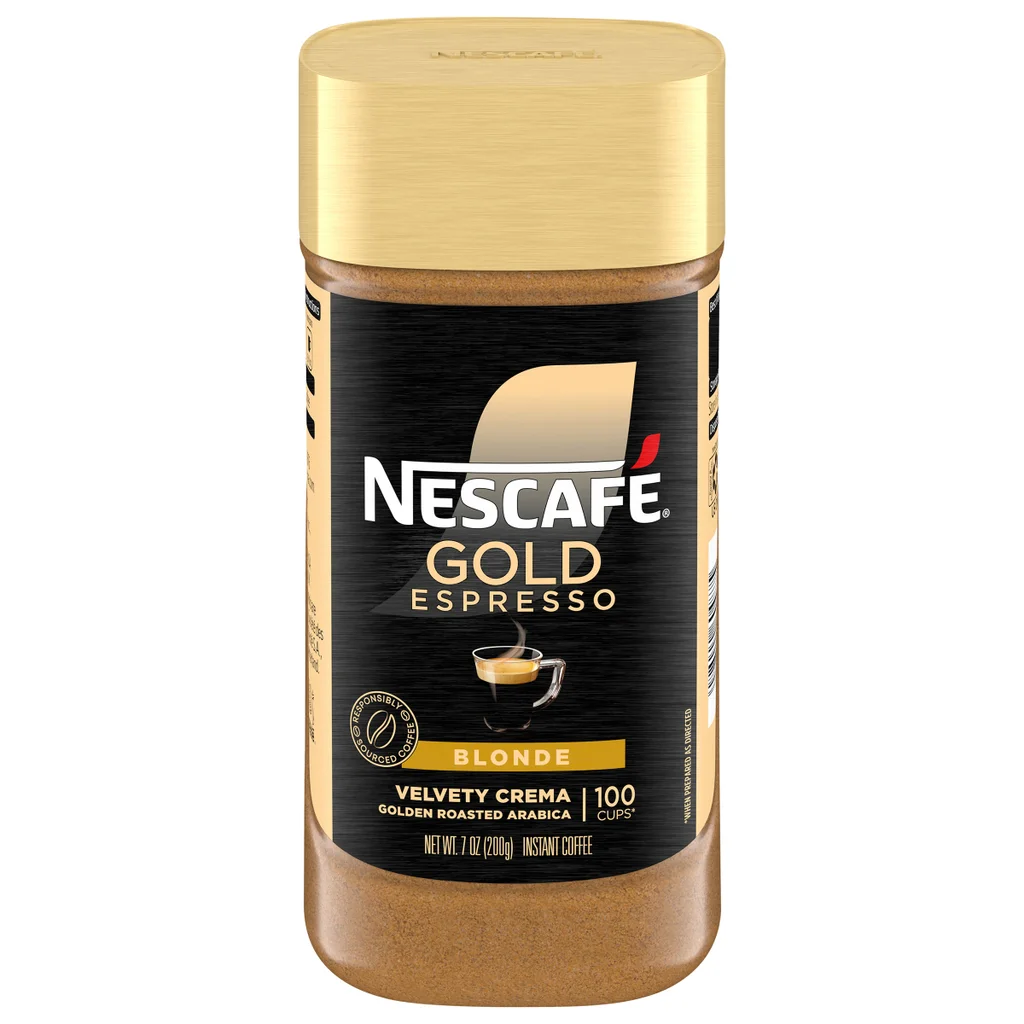 Nescafé Blonde Gold Instant Espresso, 7 oz