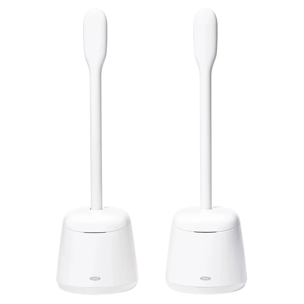 OXO SoftWorks Toilet Brush Set, 2-pack