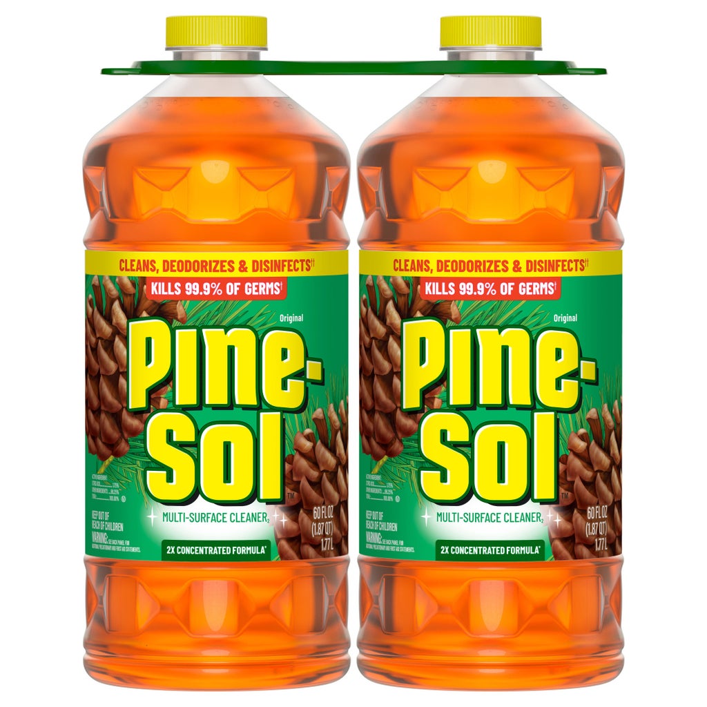 Pine-Sol Multi-Surface Cleaner, Original, 60 fl oz, 2-count