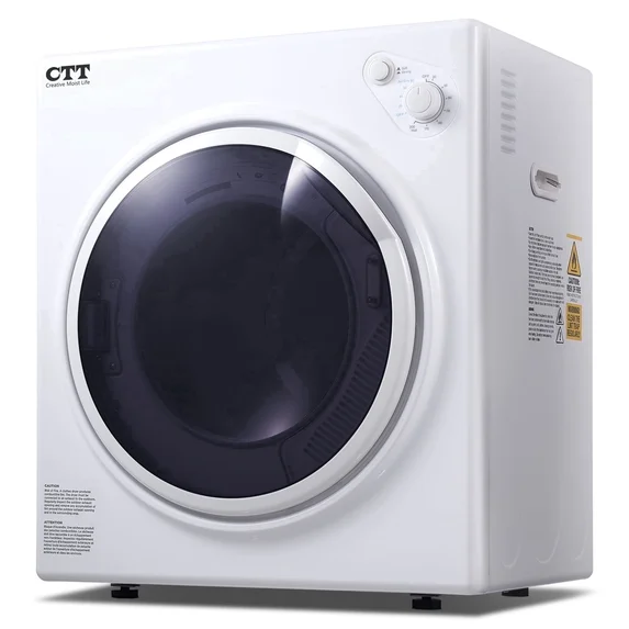 Hero image 3 of CTT 1500W Portable Clothes Dryer 3.5 cu.ft, 110V Portable Dryers for Laundry with 4 Drying Mode, Apartments, RVs, Dorms, 3 of 8     Ctt Tools CTT 1500W Portable Clothes Dryer 3.5 cu.ft, 110V Portable Dryers for Laundry with 4 Drying Mode, 