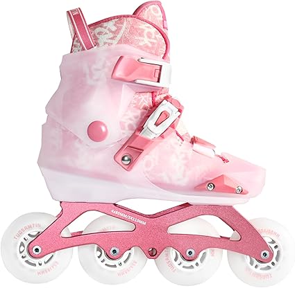 Tuosamtin Inline Skates for Women Adult and Girls, Outdoor Indoor Roller Skates with Adjustable Sizing