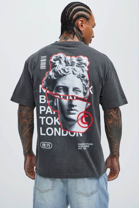 Product Details Available In Black. Crew Neck Short Sleeve Screen Print 100% Cotton Disclaimer: Due To The Printing Process A Difference In Saturation May Occur. Each Garment Is Unique. Print Placement Will Vary. Imported