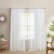 Aliso Embroidered Sheer Window Curtain