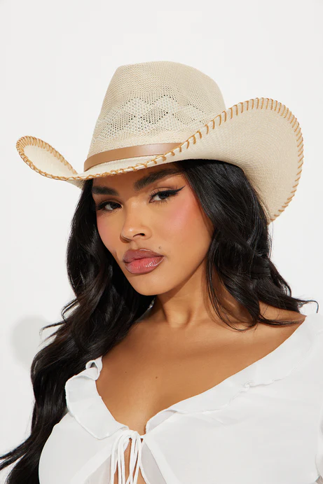 Texas Sun Cowboy Hat - Natural/Combo