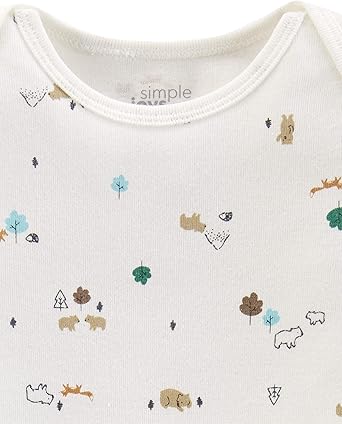 Simple Joys by Carter's Baby-Boys Long-Sleeve Bodysuit Pack of 5Bodysuit