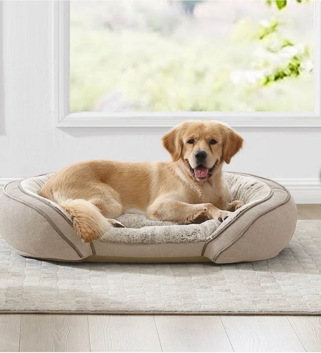 Kirkland Signature Sloped Cuddler Orthopedic Pet Bed