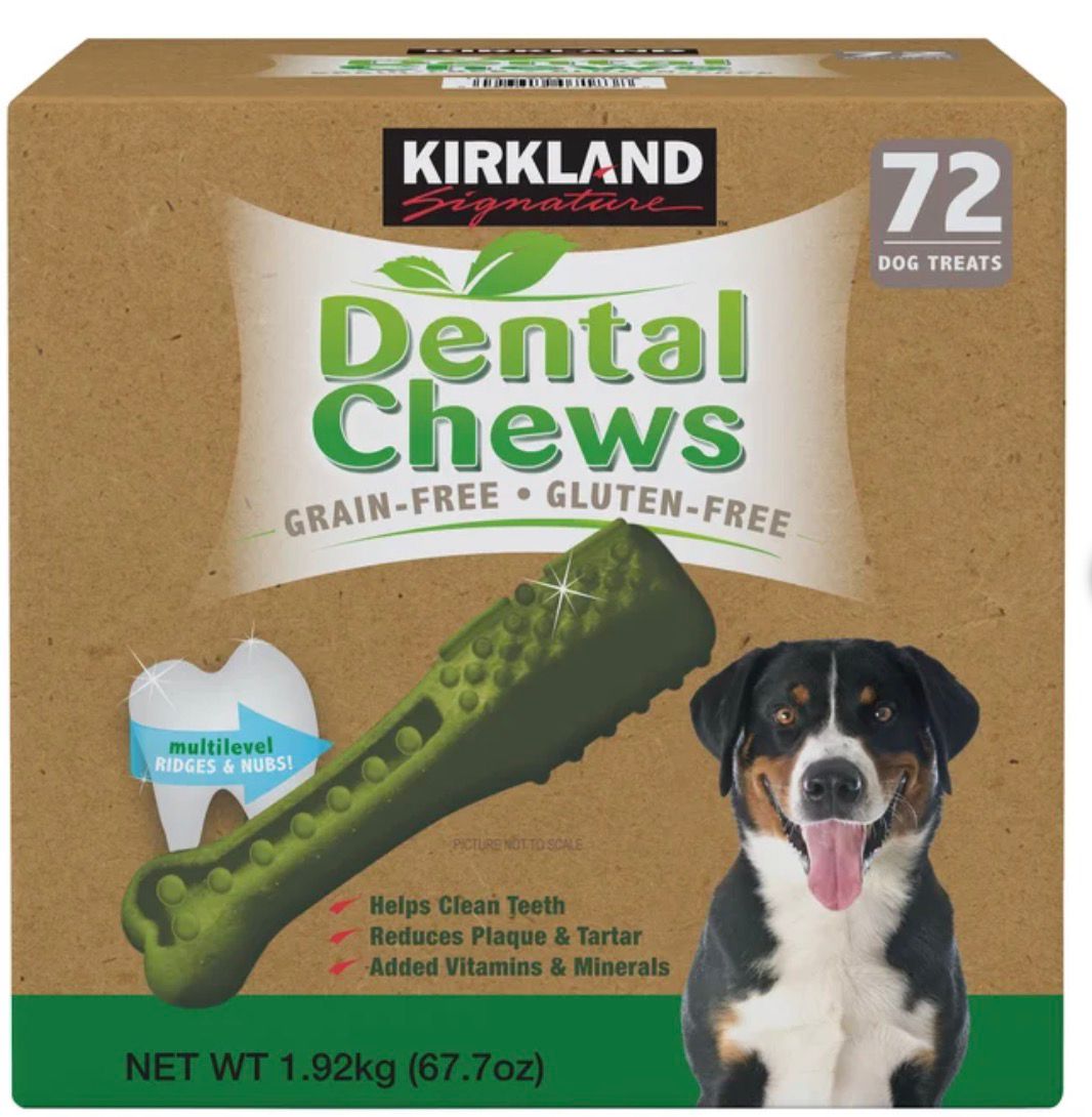 Kirkland Signature Dental Chews, 72-count