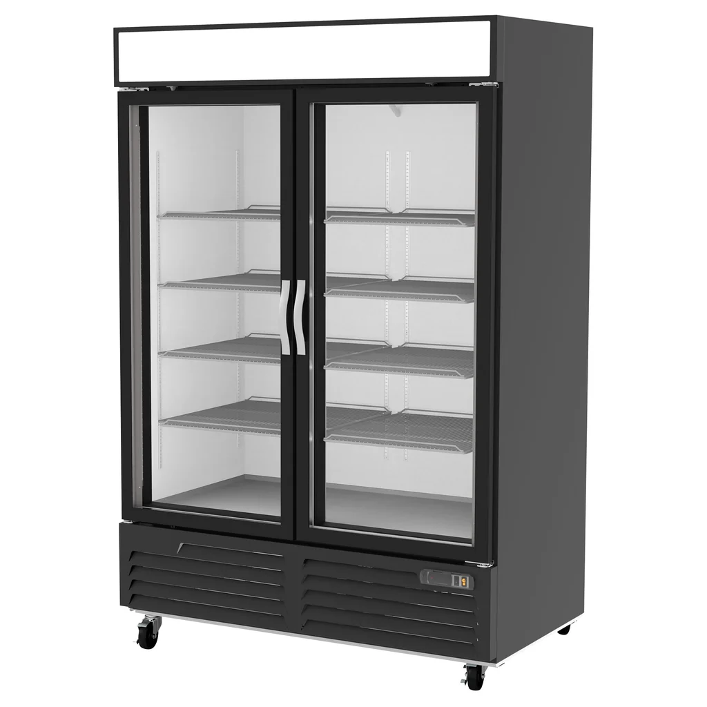 Kutano Commercial 2-Door Merchandiser Refrigerator