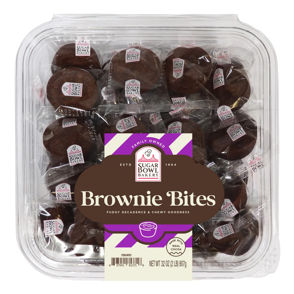 Sugar Bowl Bakery, Brownie Bites, 32-Count