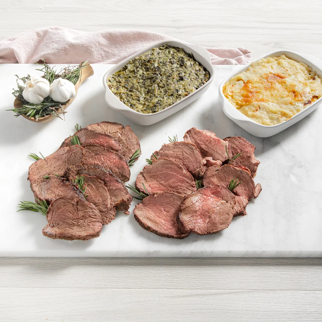 Rastelli’s Black Angus Beef Tenderloin Roast Meal, Serves 6, 8 Lbs. Total