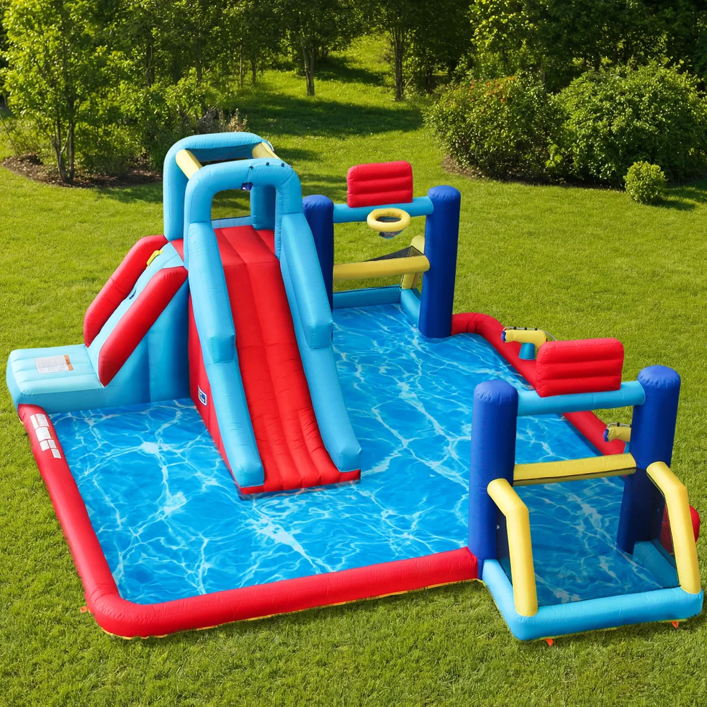 Sportspower Sportcourt Water Slide and Play Arena