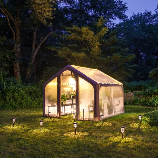 HĀVN 10' x 10' Composite AirFrame Greenhouse