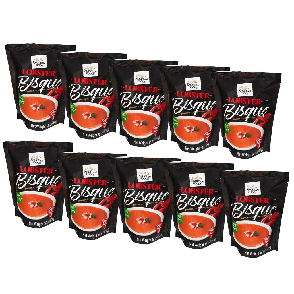 Lobster Bisque, 10 -16 oz. Bags, 10 lb Total