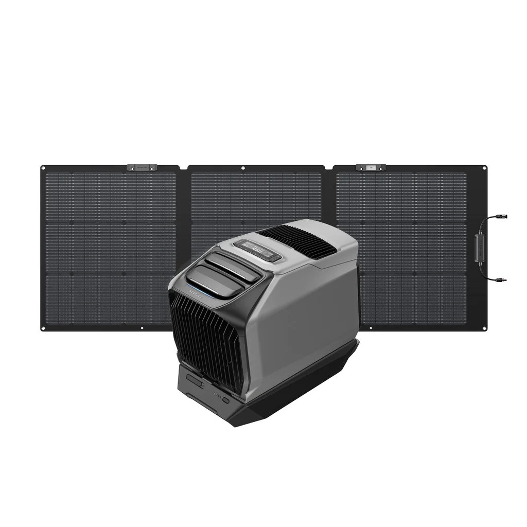 EcoFlow WAVE 3 Portable Air Conditioner with 160W Solar Panel Kits