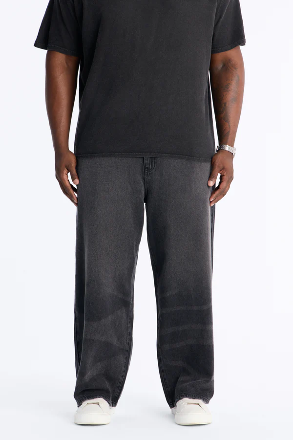 The Collective Baggy Jeans - Black