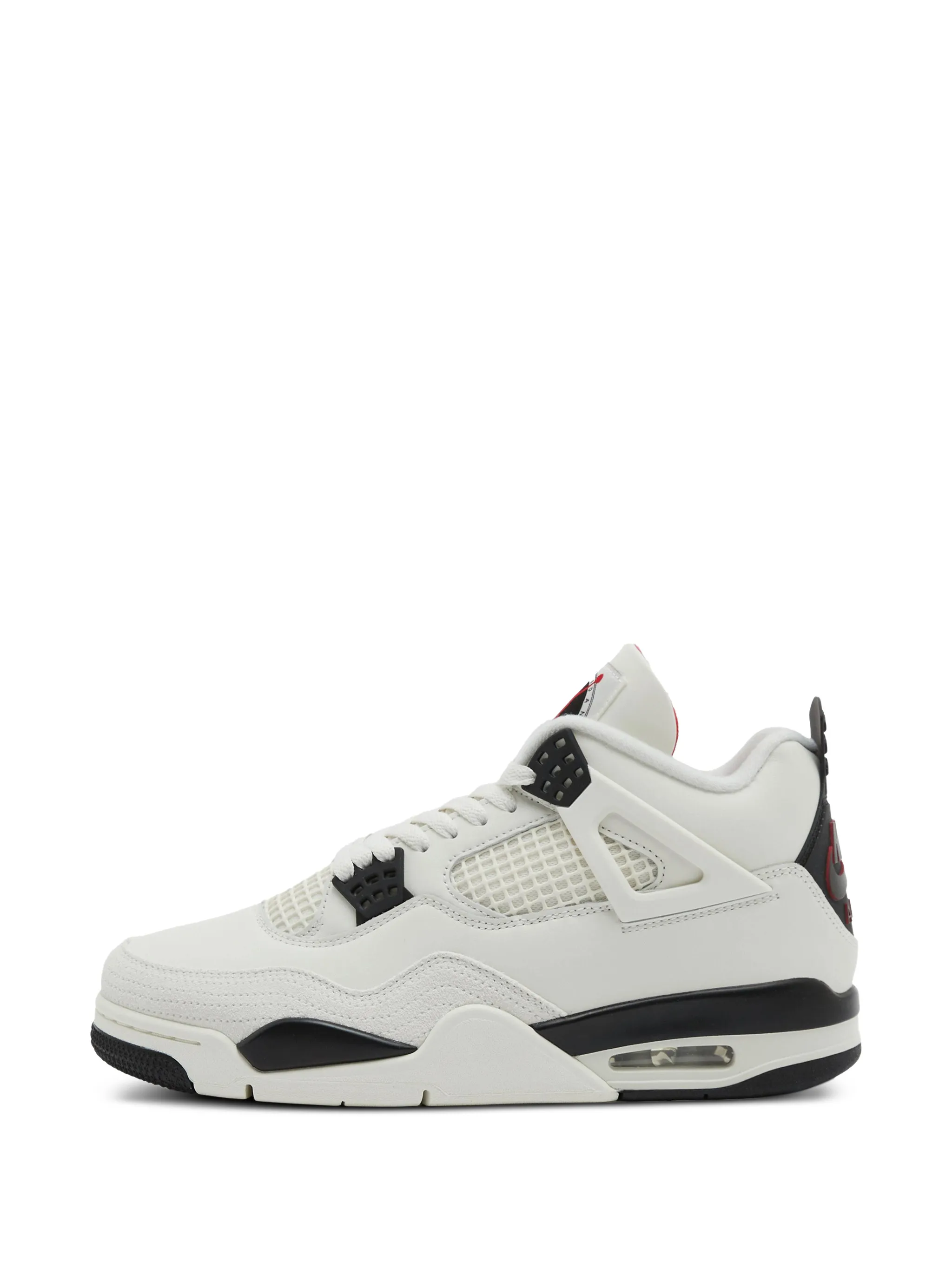Jordan x Flight Club Air 4 grid-design sneakers