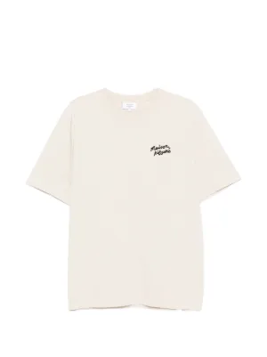 Maison Kitsuné embroidered-logo T-shirt