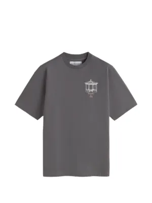 LES HÉRITIERS logo-print T-shirt