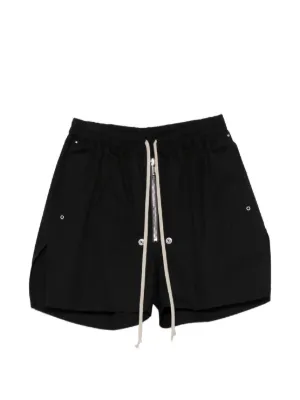 Rick Owens Bela zip drawstring shorts