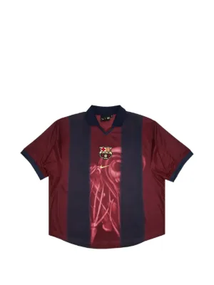 Travis Scott x Nike x FC Barcelona retro skeleton t-shirt