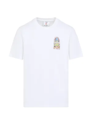 Casablanca Tennis Landscape print T-shirt