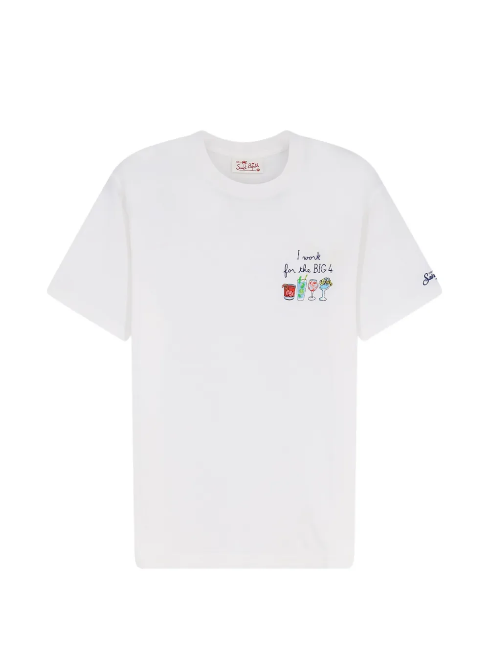 MC2 Saint Barth   embroidered-motif t-shirt