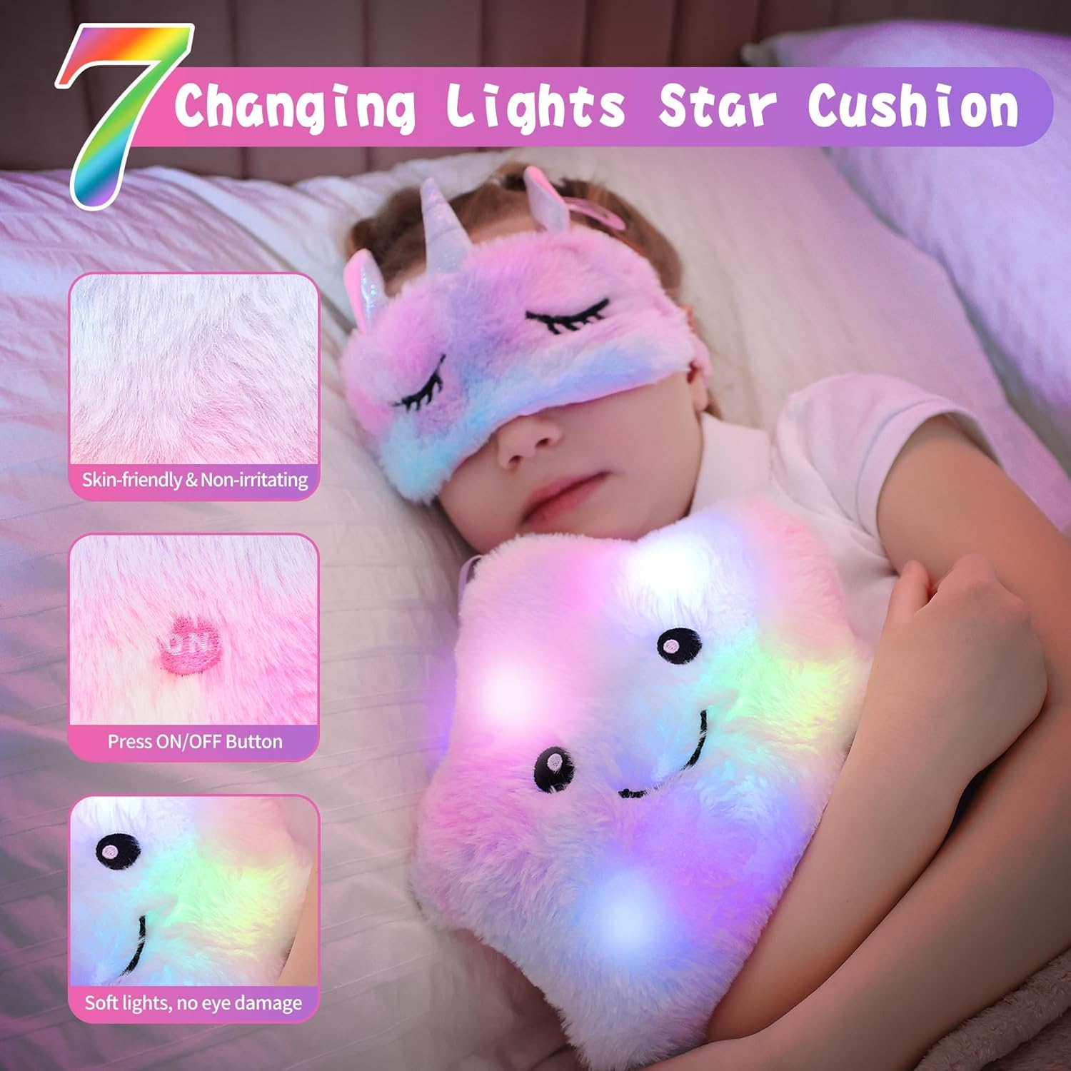 Cherry Tale Unicorn Gifts for Girls Age 6-8, Kindergarten Graduation Gifts for Girls, Unicorn Toys Birthday Gifts for Preschool Daughter Niece 5 6 7 8 9 10 Year Old