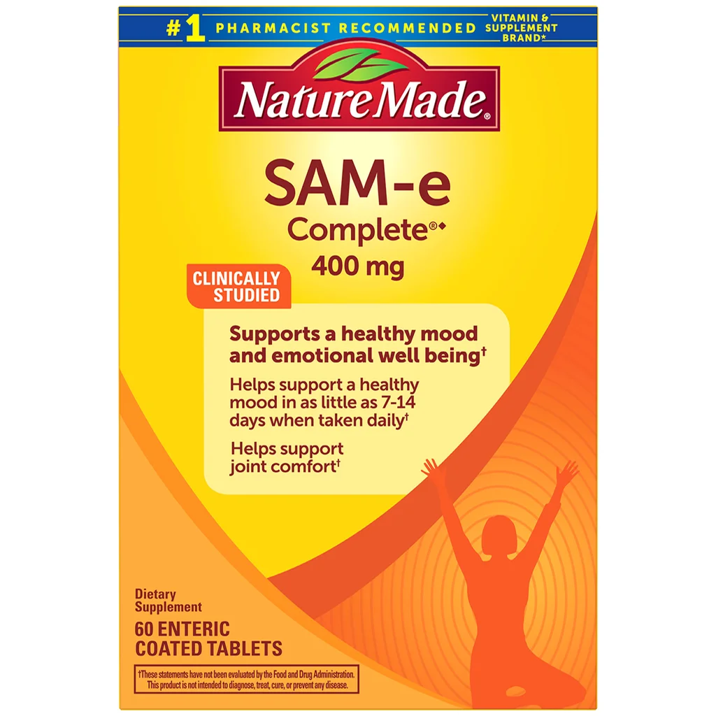 Nature Made SAM-e Complete 400 mg., 60 Tablets
