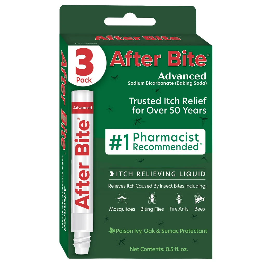 After Bite Advanced Itch Relief, 0.5 fl oz, 3-pack