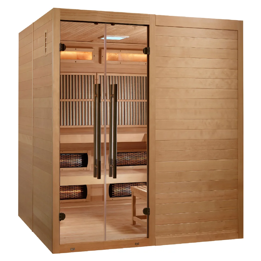 Dynamic Toledo 6-person Hybrid Full Spectrum Sauna